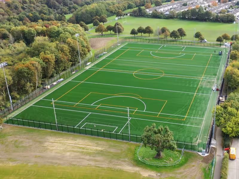 A brand new all weather facility has opened in Rivervalley