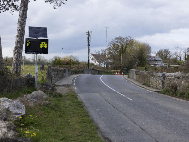 Stone bridge without cars