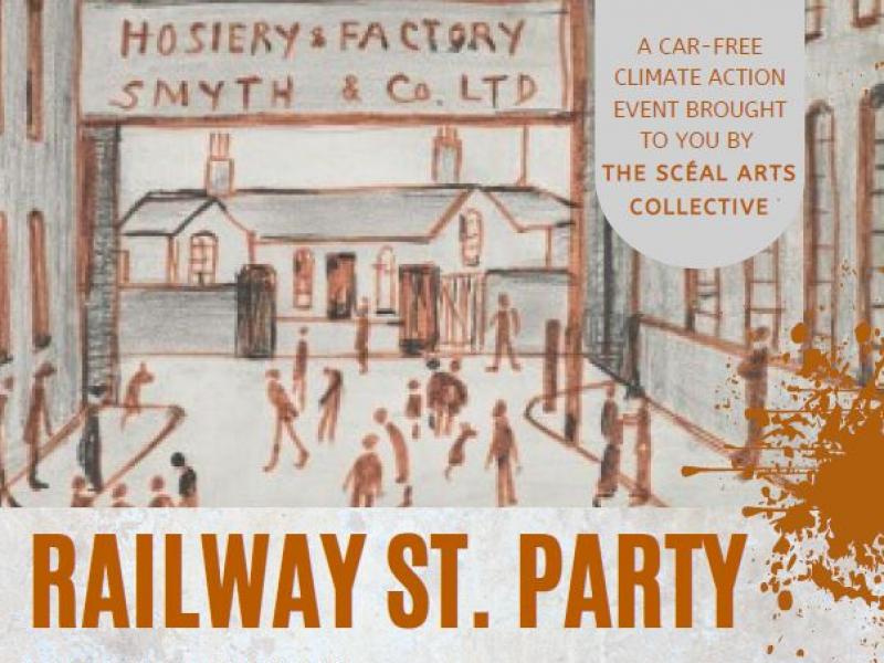 railway street lowry event poster