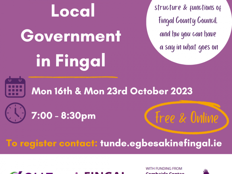 Understanding Local Government in Fingal
