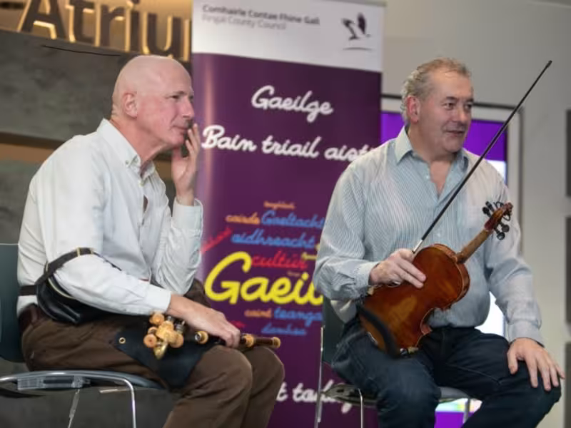 Ceol & Amhránaíocht Thraidisiúnta na hÉireann / Irish Traditional Music & Singing le Antaine Ó Faracháin & Nollaig MacCarthaigh