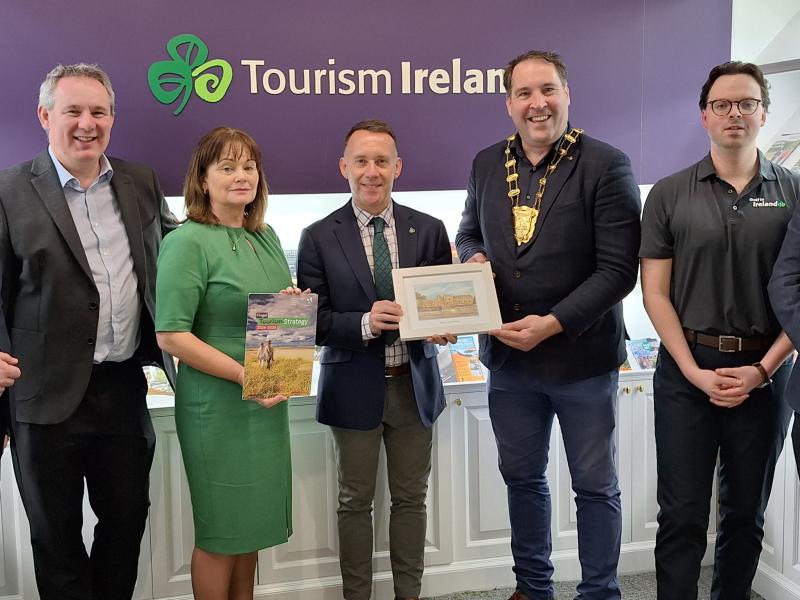 Presentation by Mayor of Fingal to Tourism Ireland officials