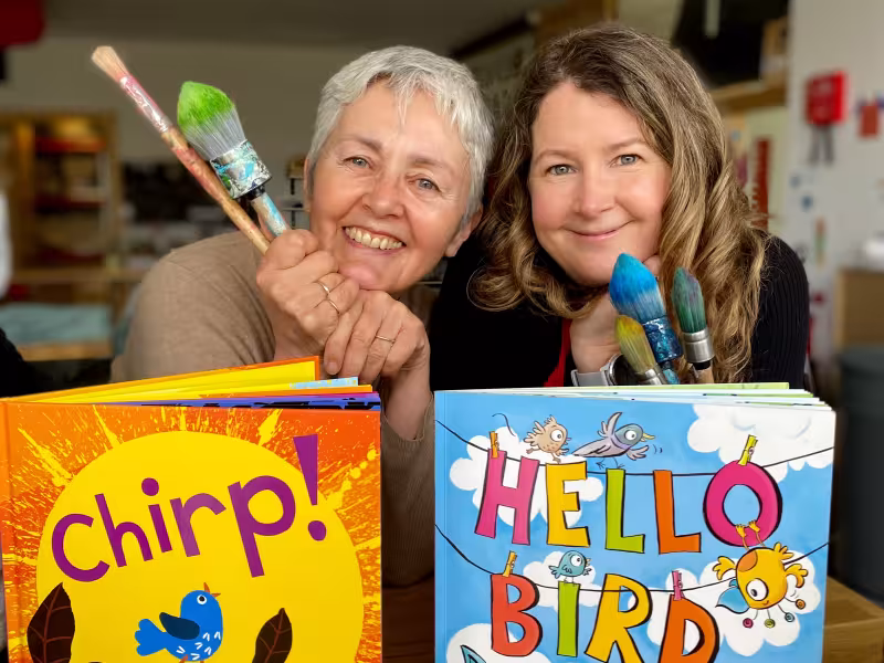 Cruinniú Creation Station: A Creative Extravaganza with Author/Illustrators  Niamh Sharkey and Mary Murphy 