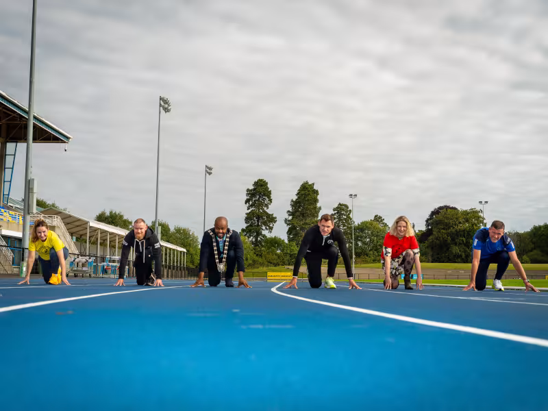 Marathon Kids 2024 Starting block