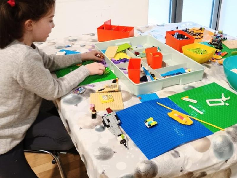 Active Lego with Sensory Explorers