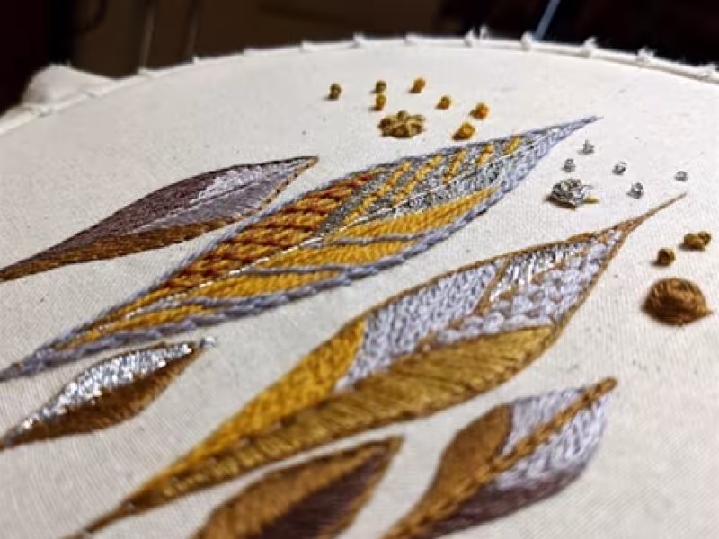 Hand-Stitched History Embroidery workshop