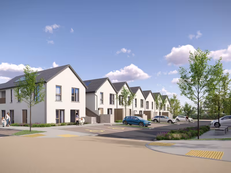 Baile na Mona Streetscape