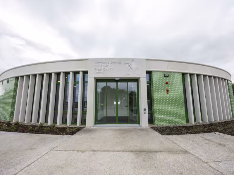 Baldoyle Community Centre entrance