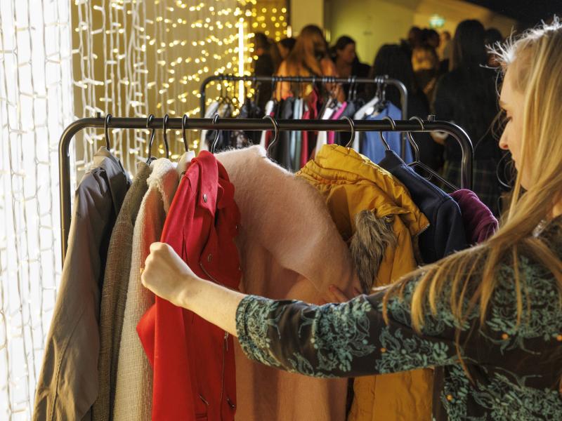 clothing rail