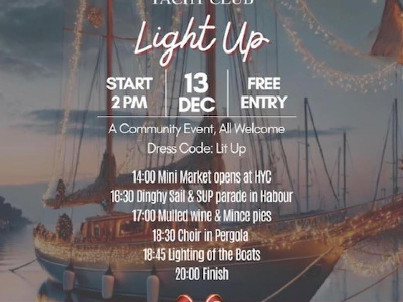 Howth Light up festival