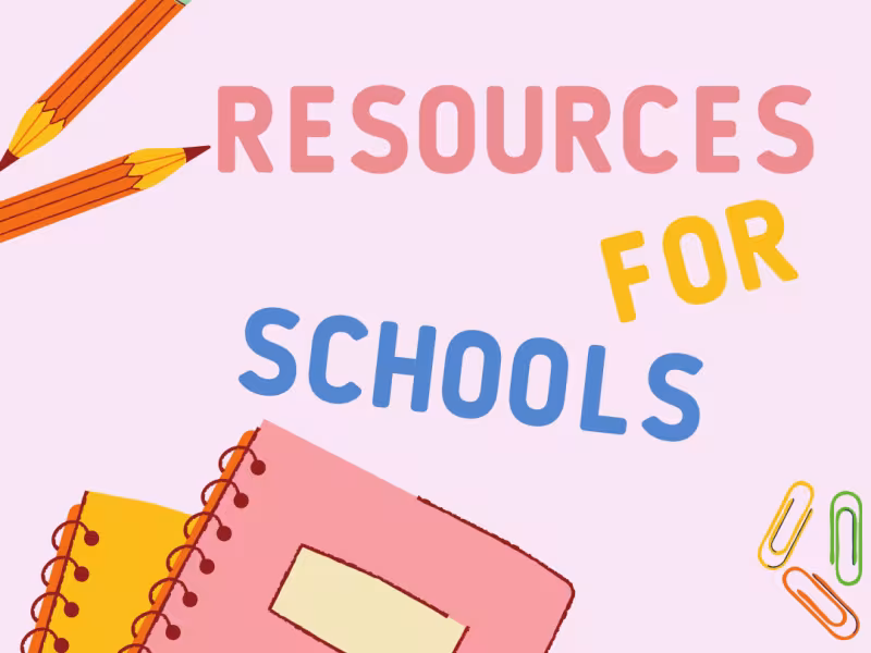 Resources for Schools 2026