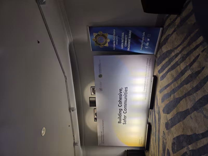 Fingal North and Fingal West LCSP attended 'Law Enforcement and Faith Partnerships in Preventing Extremism', a collaborative conference between An Garda Siochána and the Interfaith Alliance for Safer Communities.