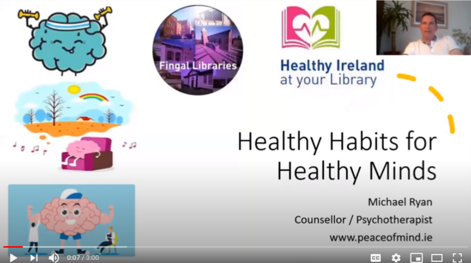 Healthy habits Michael Ryan