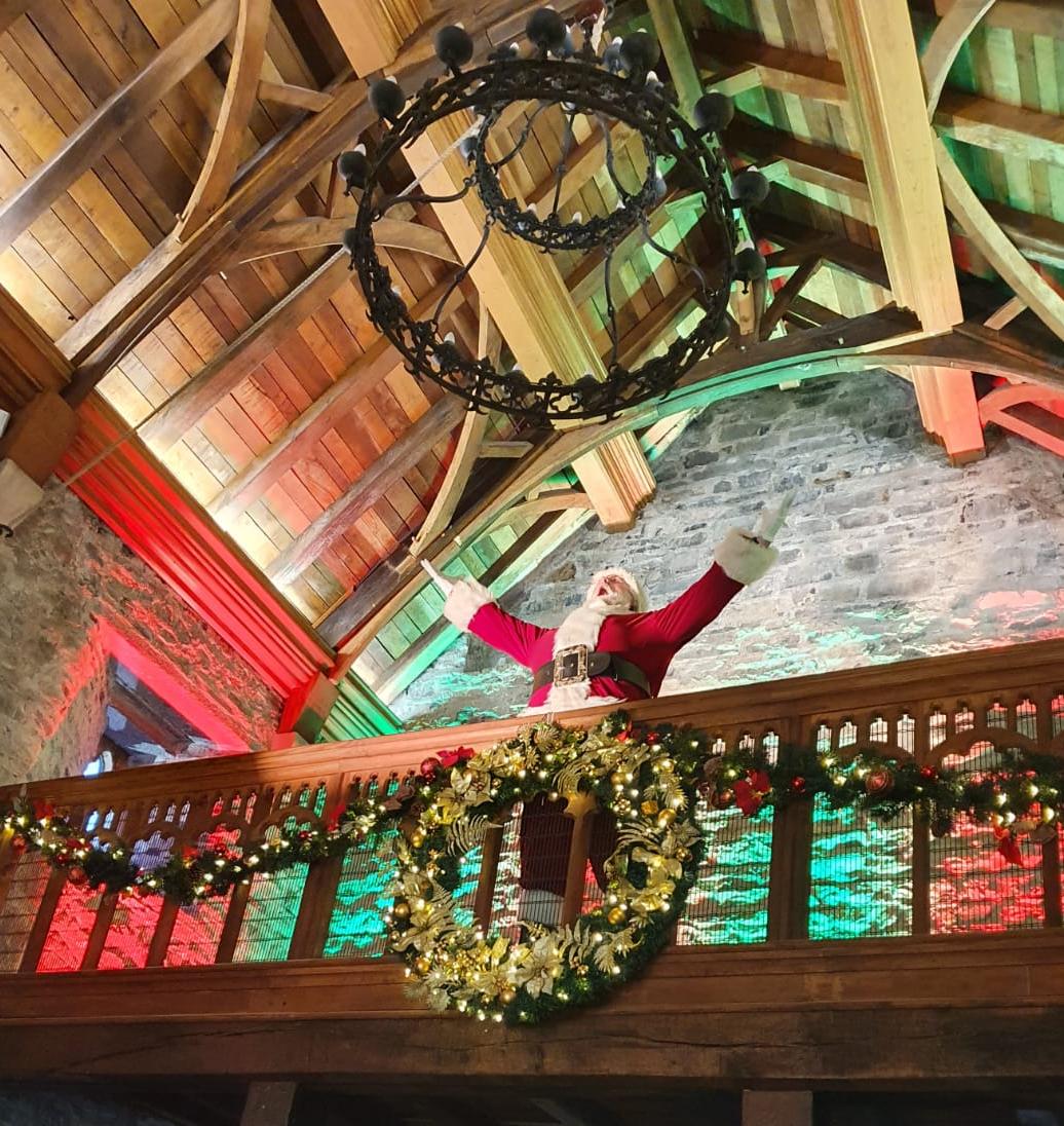 Santa at Swords Castle