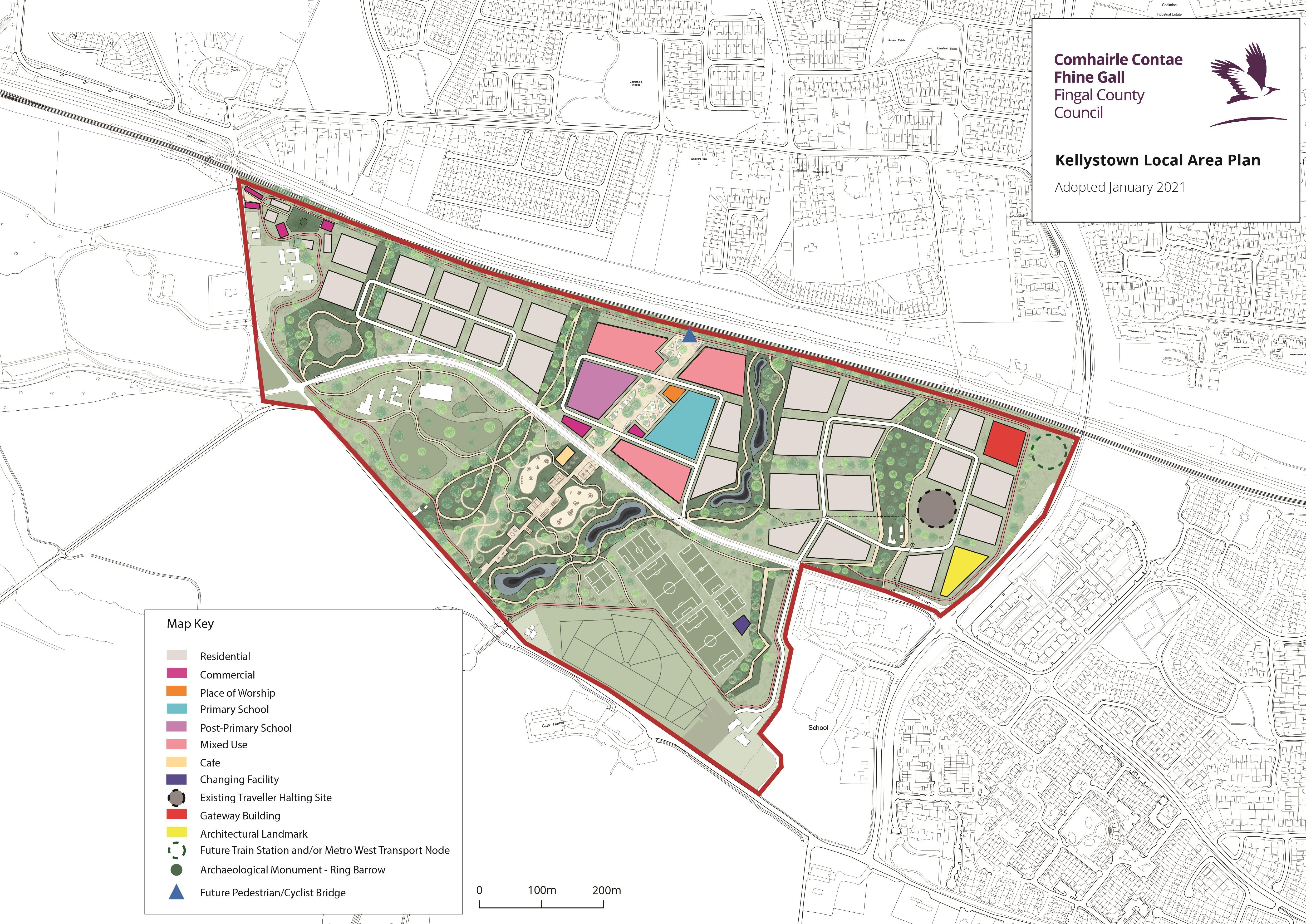 Kellystown Map