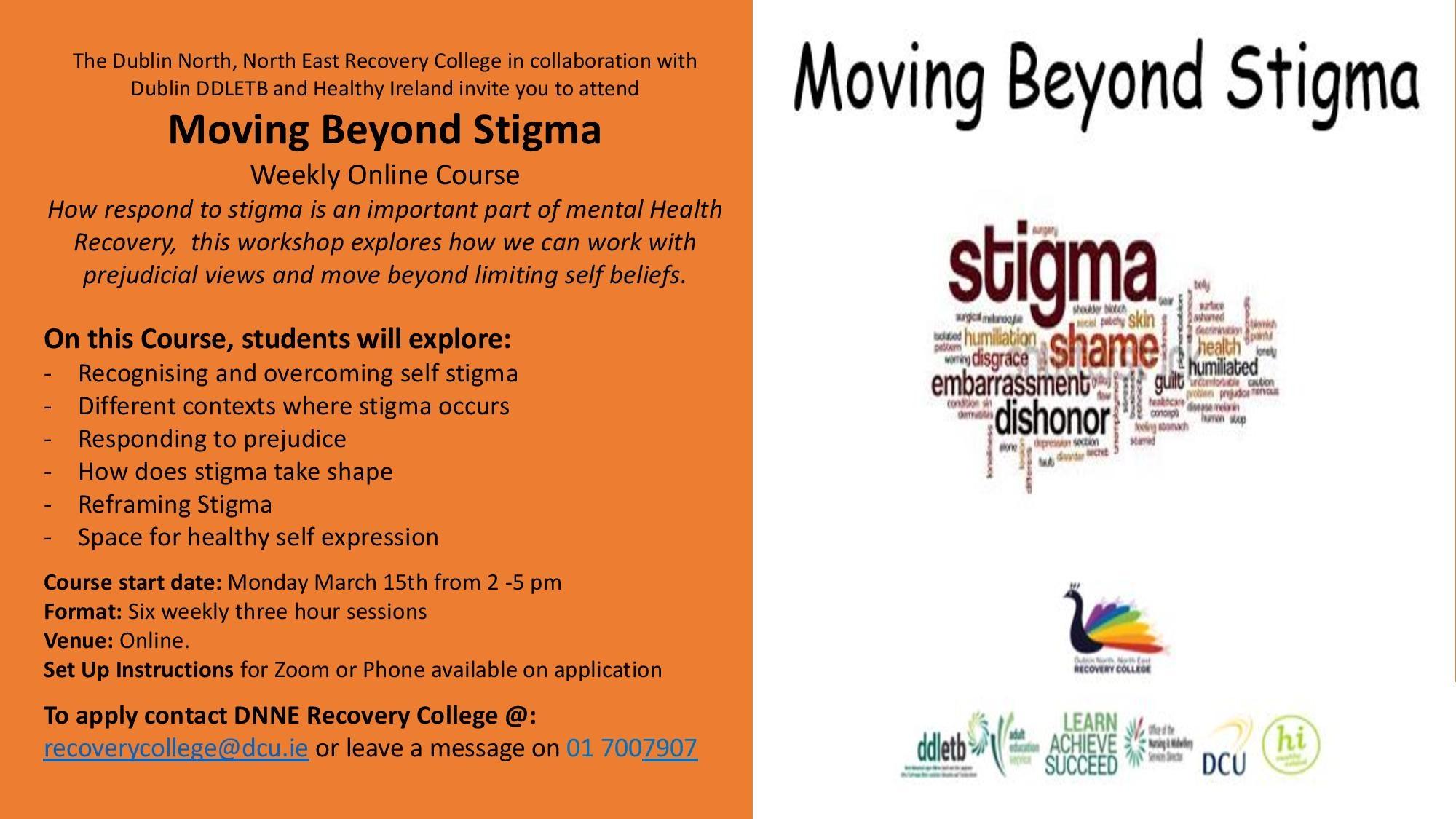 Moving Beyond Stigma