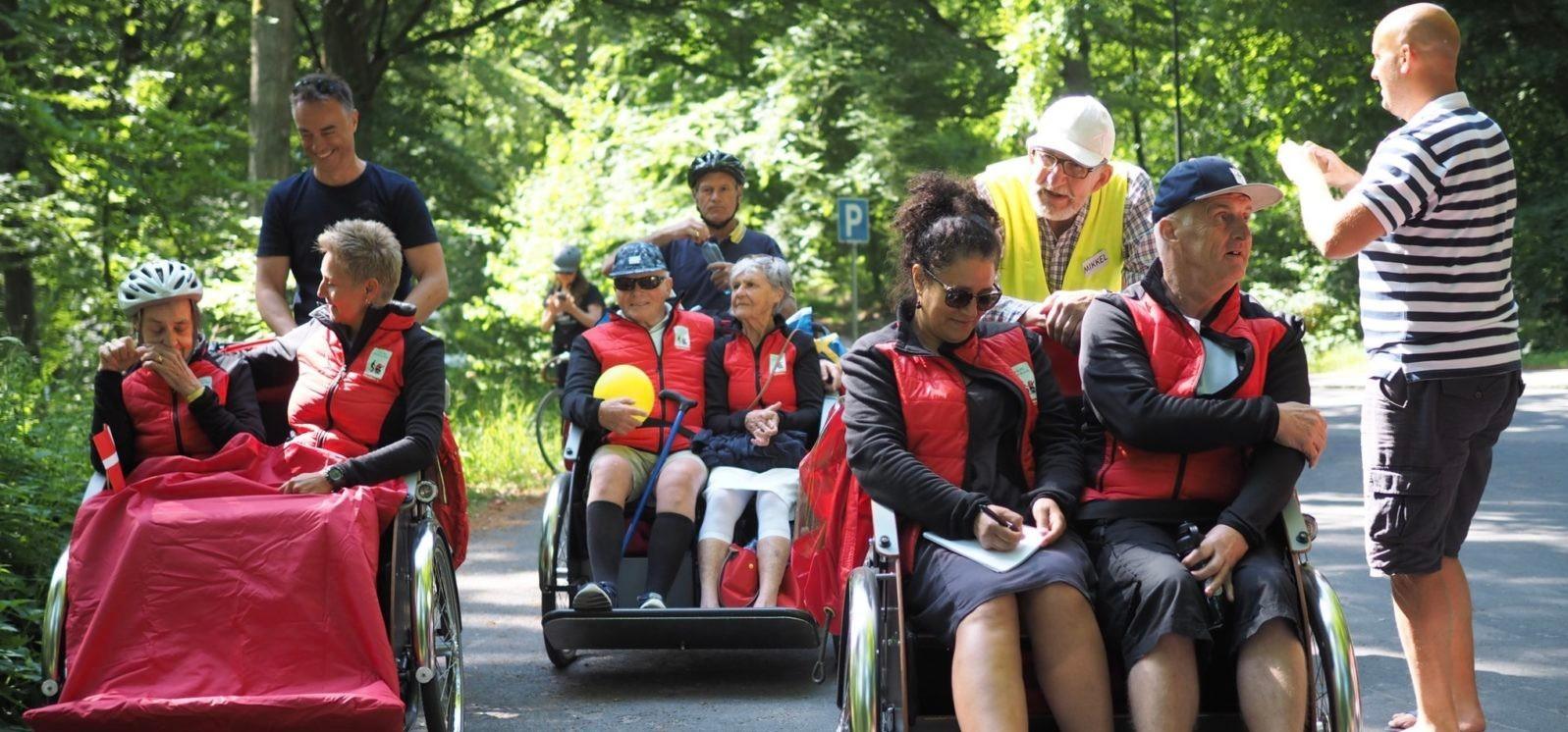 Cycling without age volunteer group