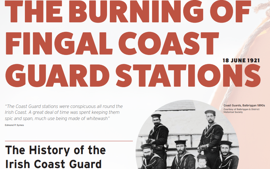 Burning of Coastguard Stations