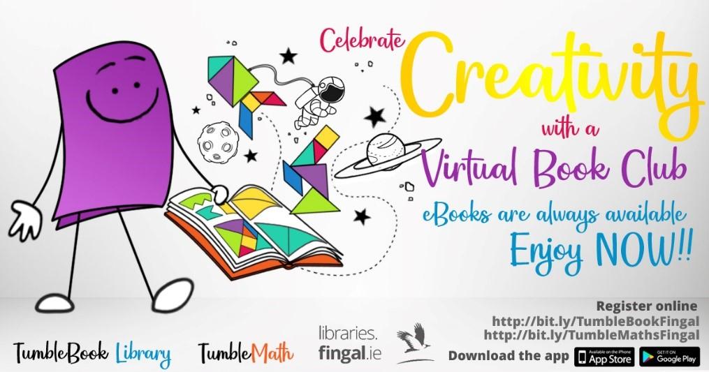 celebrate creativity with a virtual book club