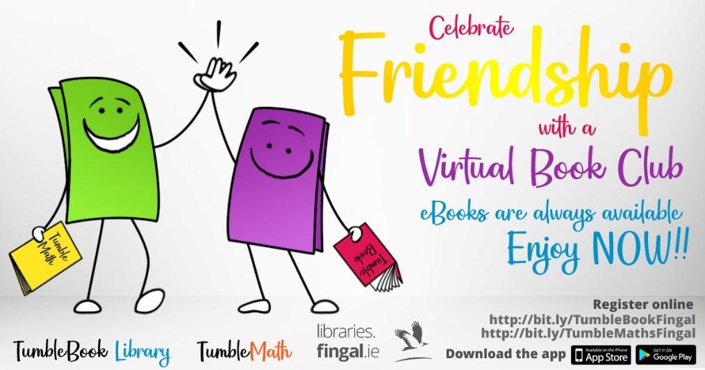 celebrate friendship with a virtual book club