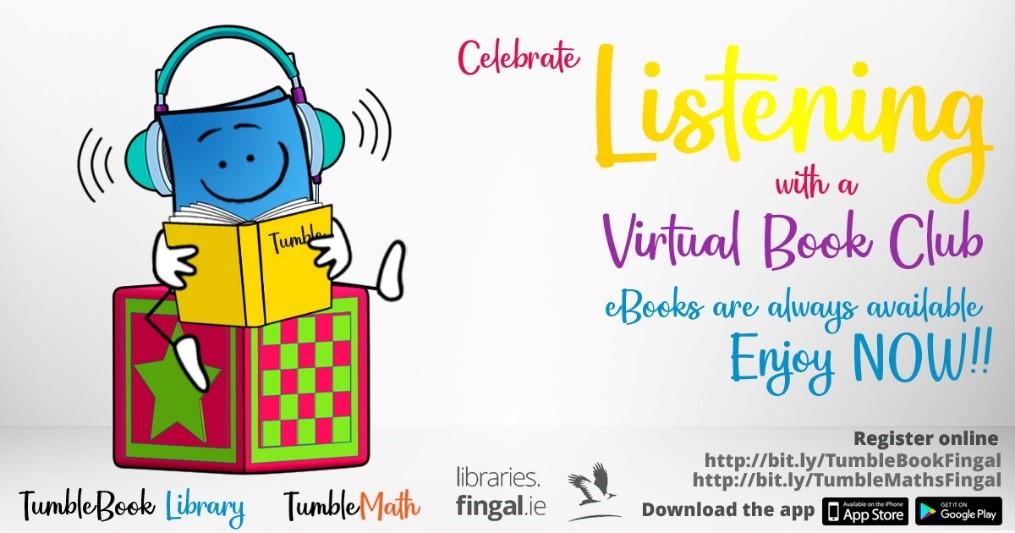 celebrate listening with a virtual book club