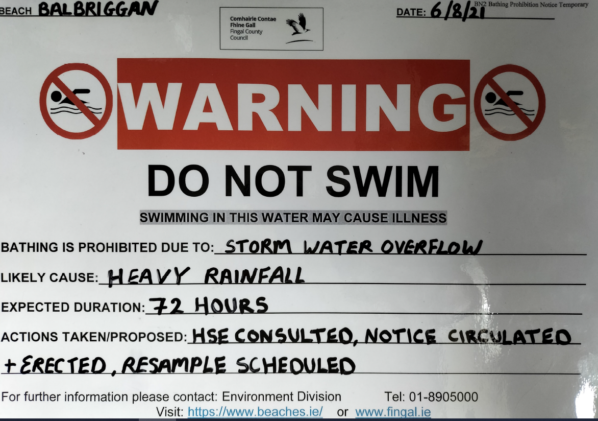 Do not swim balbriggan