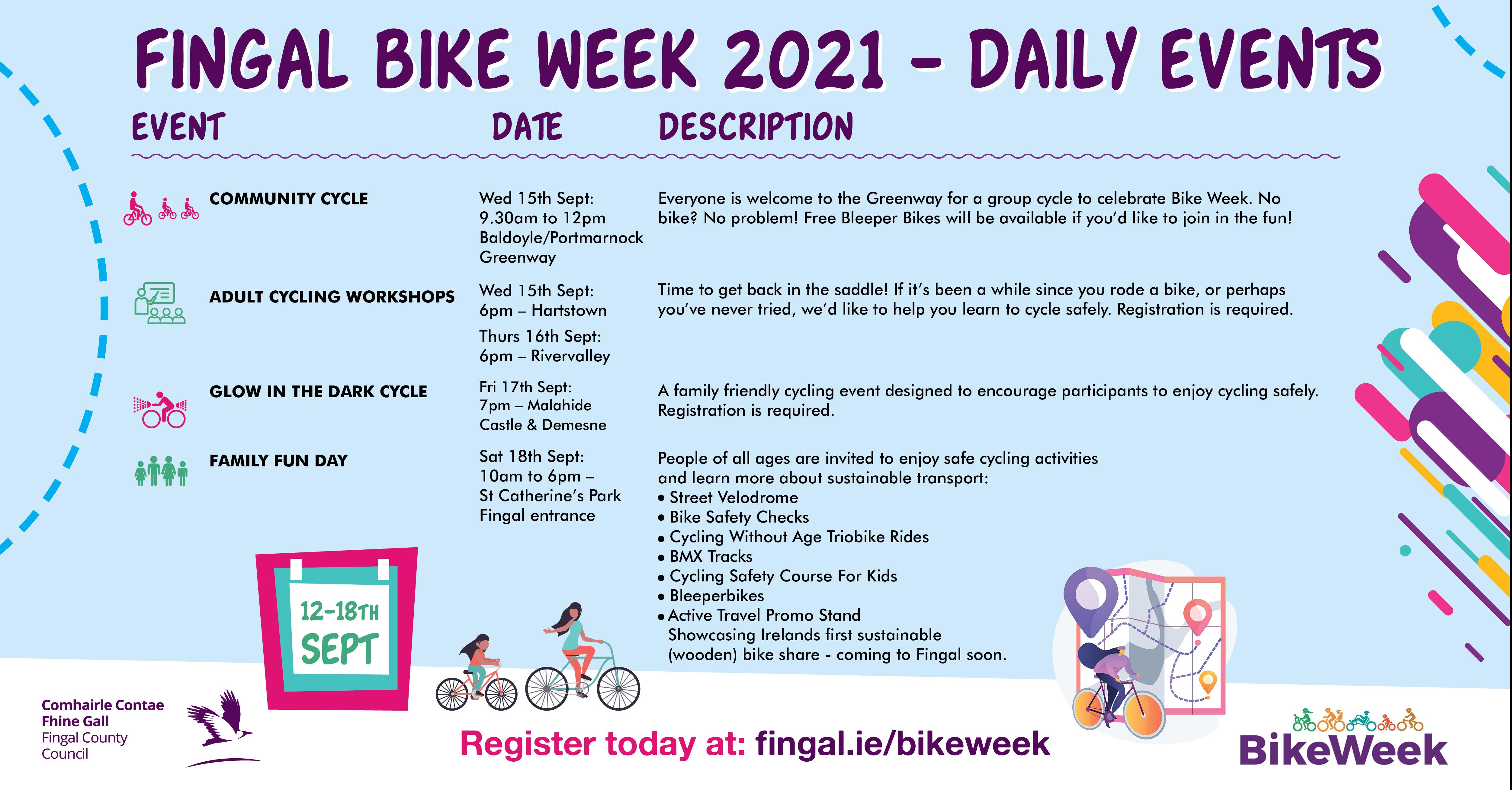 Bike Week Daily Events