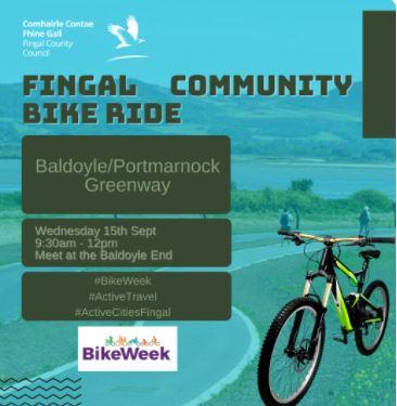 Community Bike Ride poster