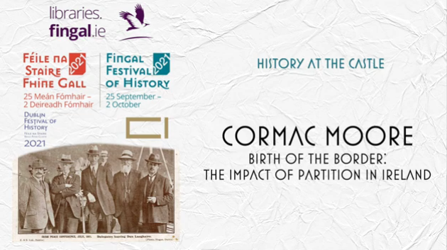 Cormac Moore at the Fingal Festival of History