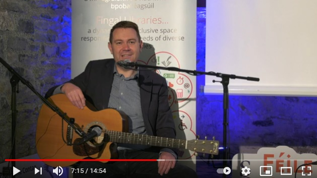 David O'Connor at the Fingal Festival of History