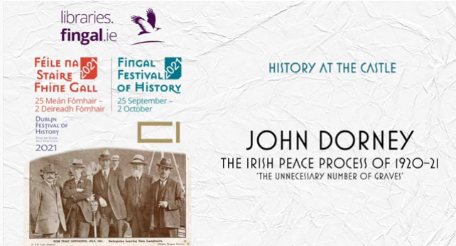 John Dorney at the Fingal Festival of History