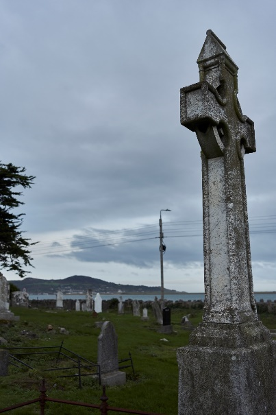 High Cross in Kilbarrack Cemetery