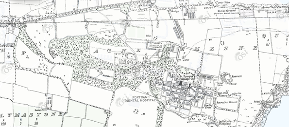 Old Map of Portrane Demesne