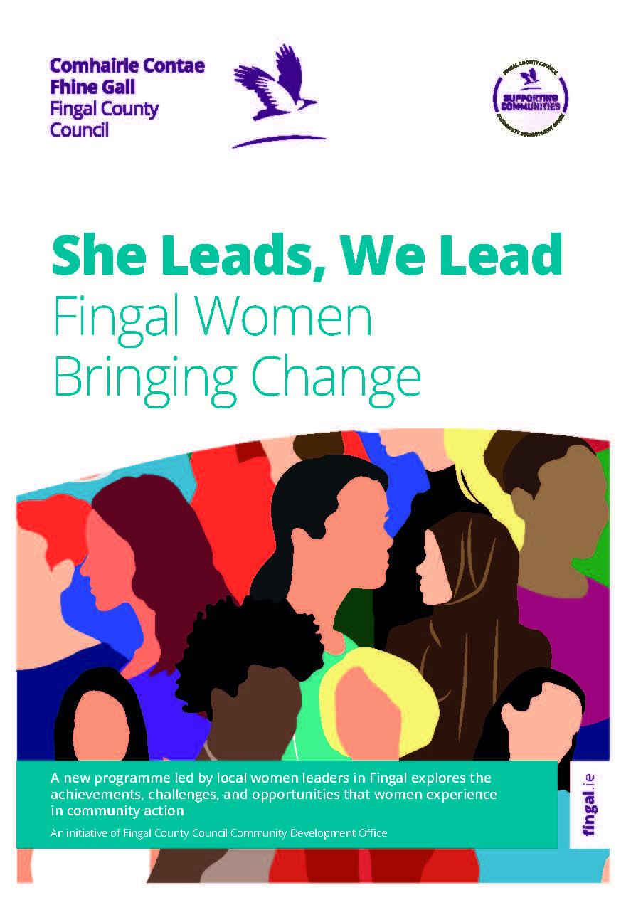 She Leads We Lead Poster
