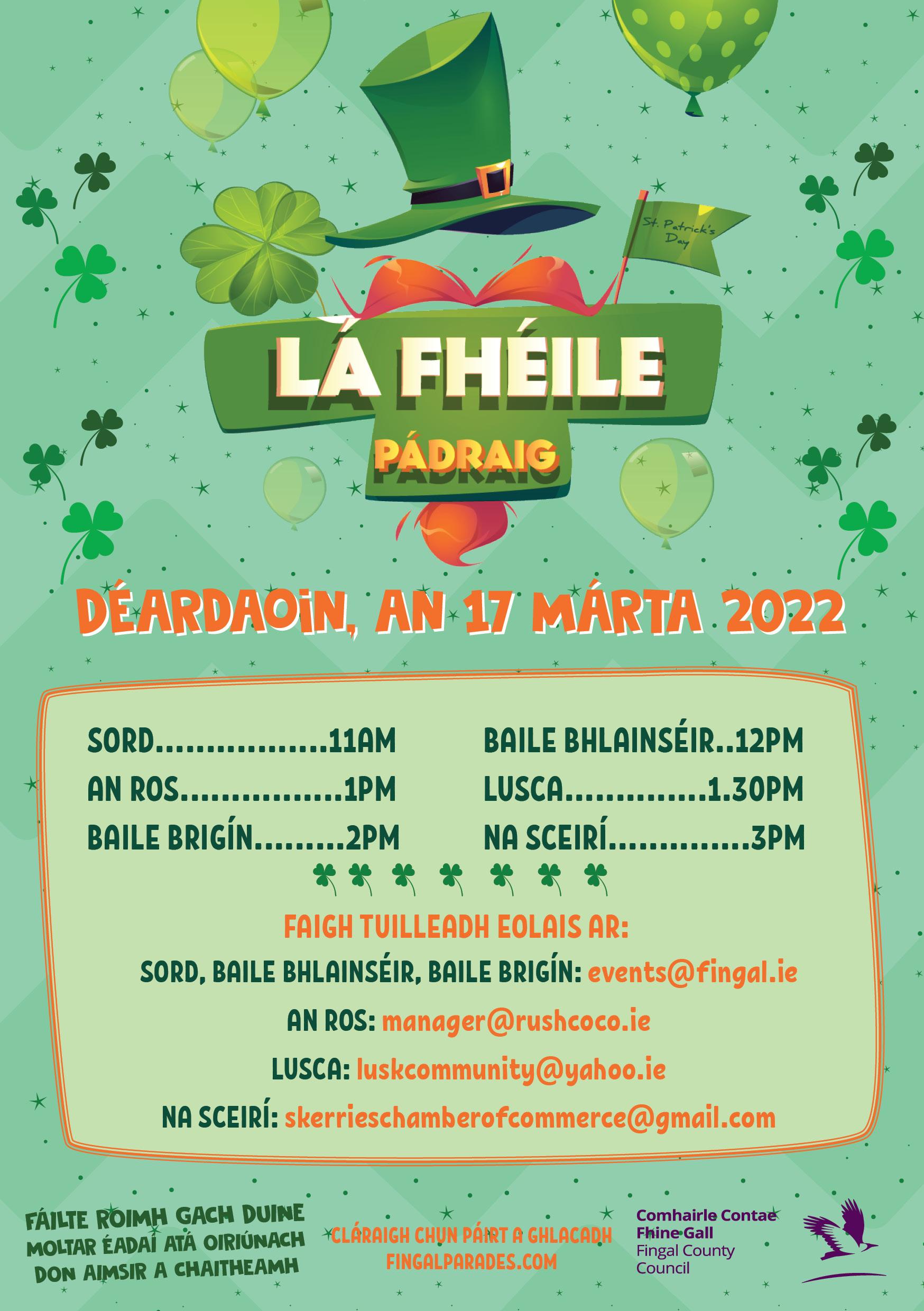 Lá Fhéile Pádraig 22