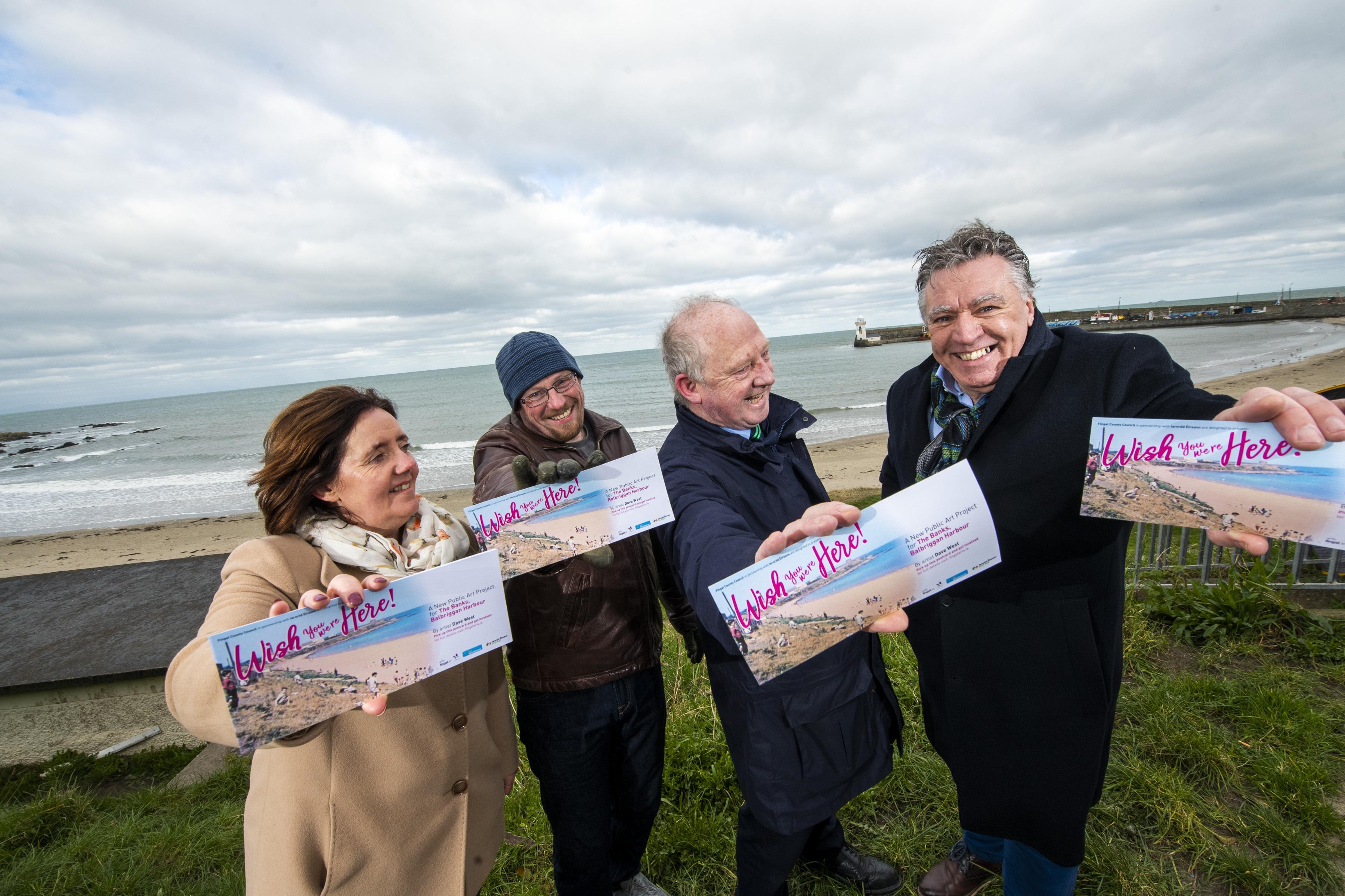 Councillors Launch of Wish you were here Dave West Balbriggan