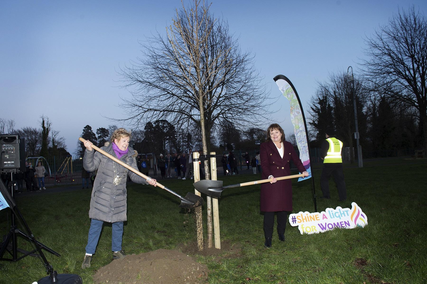 Shine a Light International Women's Day Tree Planting