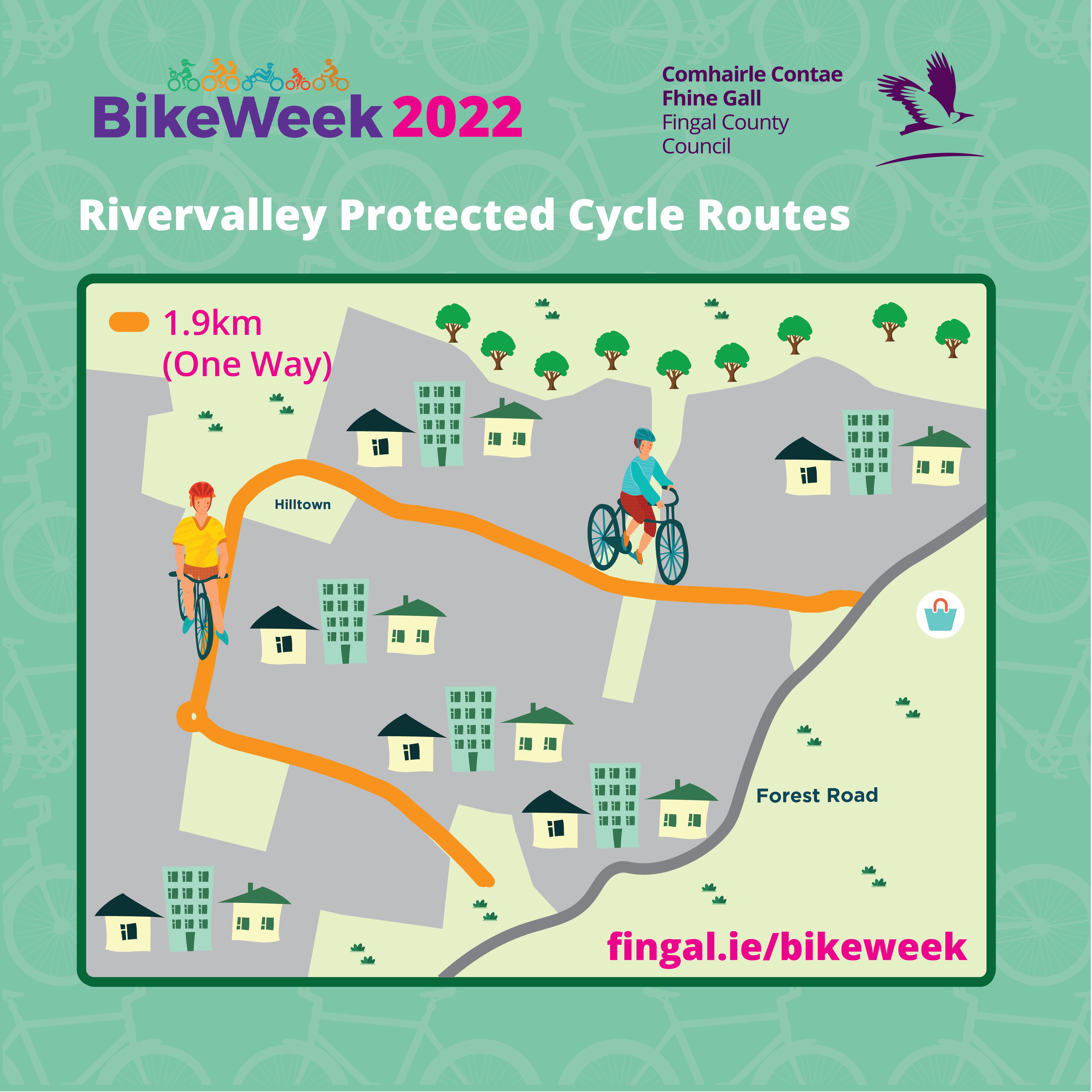 Rivervalley cycle map
