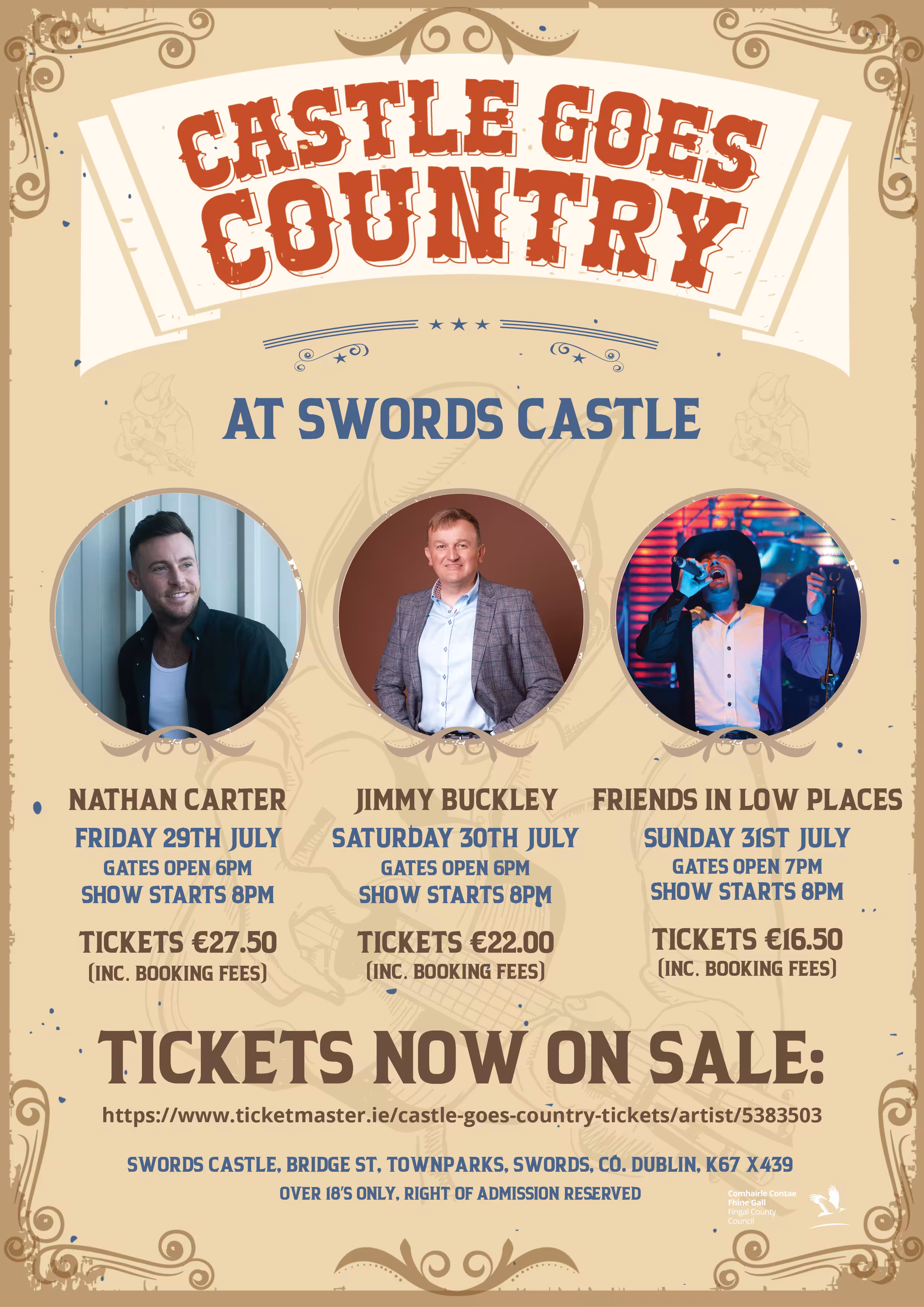 Castle Goes Country at Swords Castle