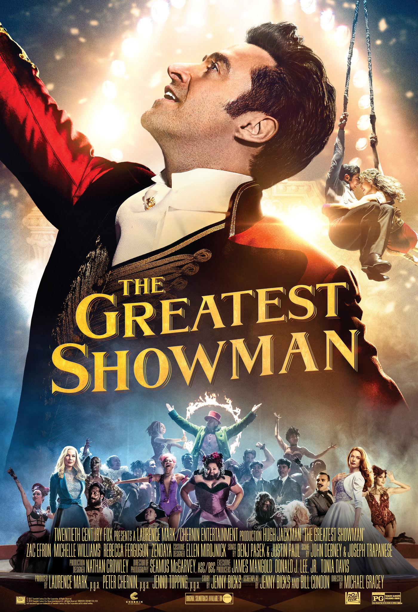 greatest showman movie poster
