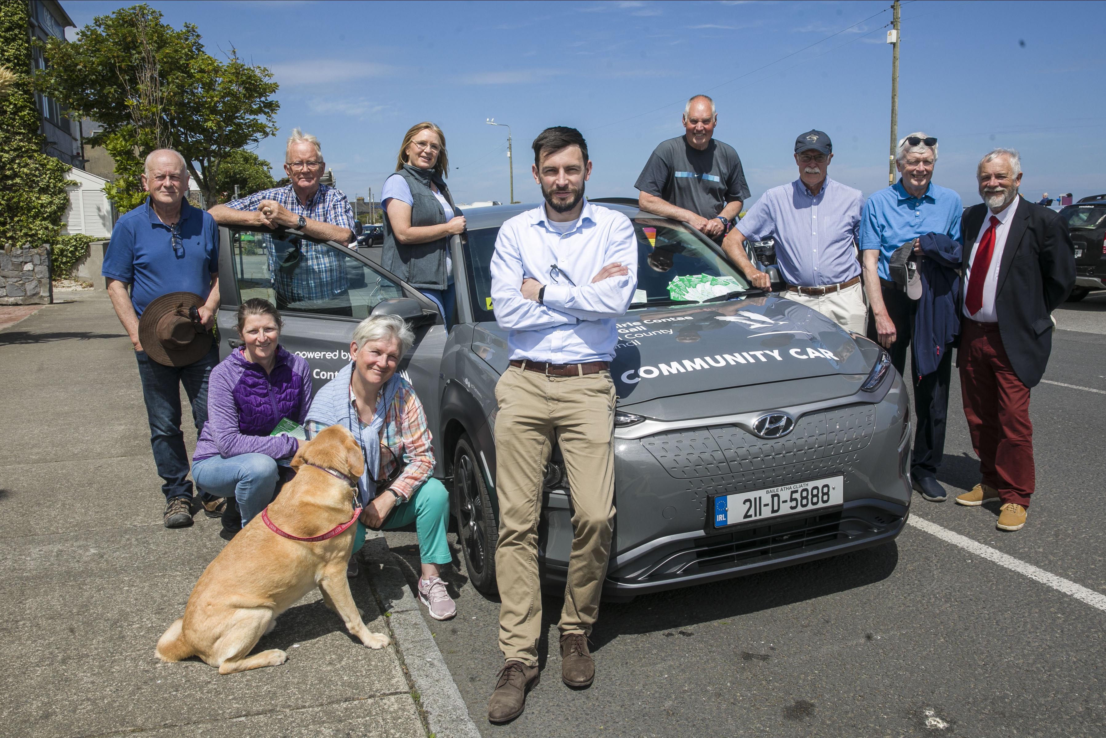 Community Car volunteers with GoCars Robert Montgomery