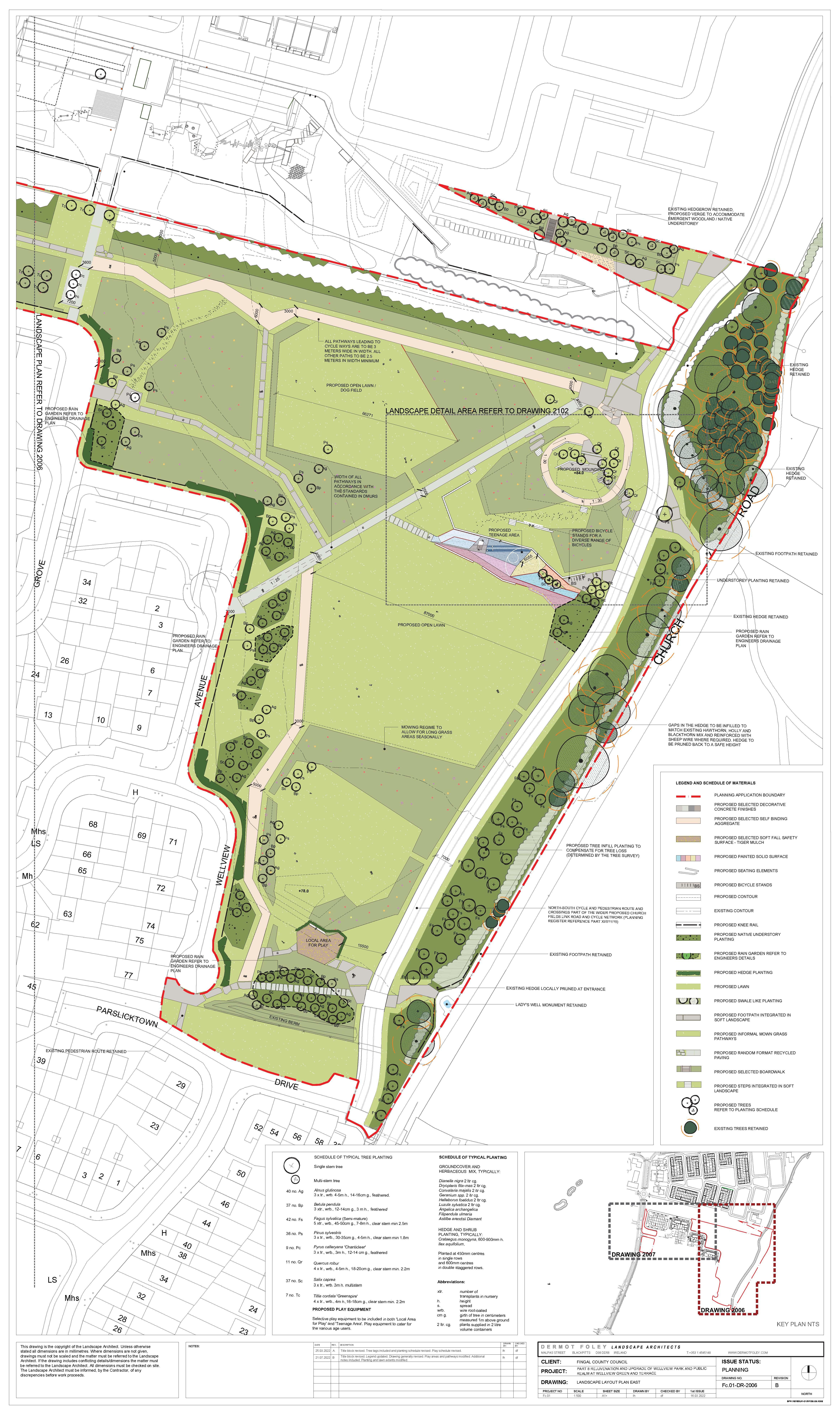 Landscape Map East Wellview