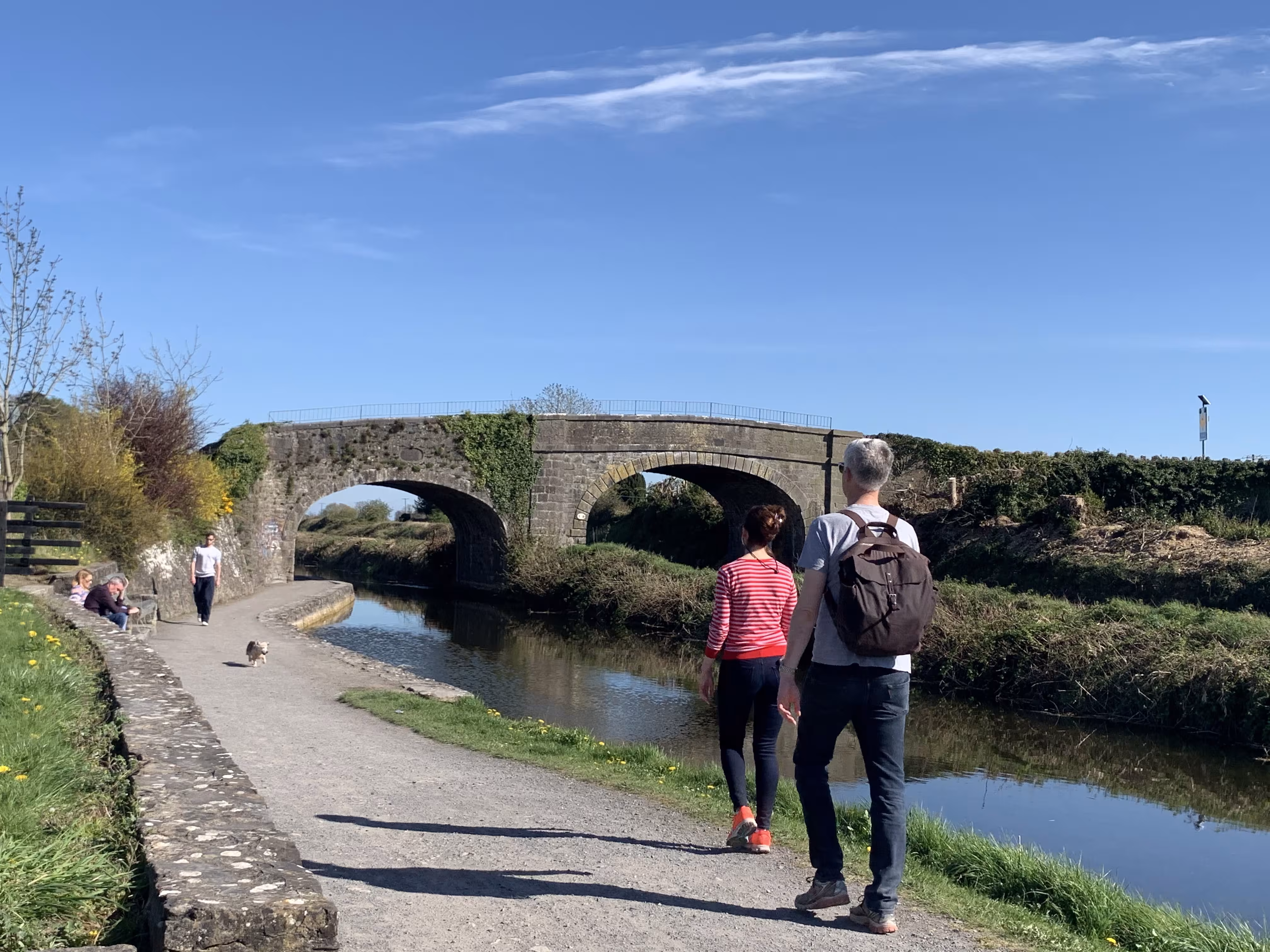 National Famine Way Walkers Royal Canal
