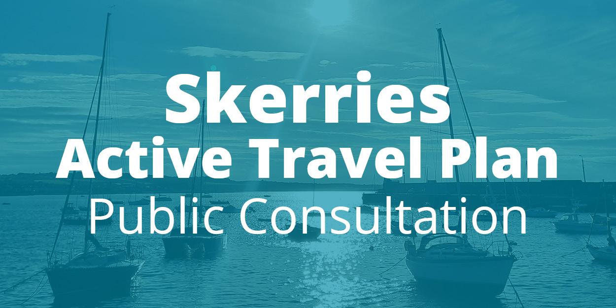 Skerries active travel plan header image