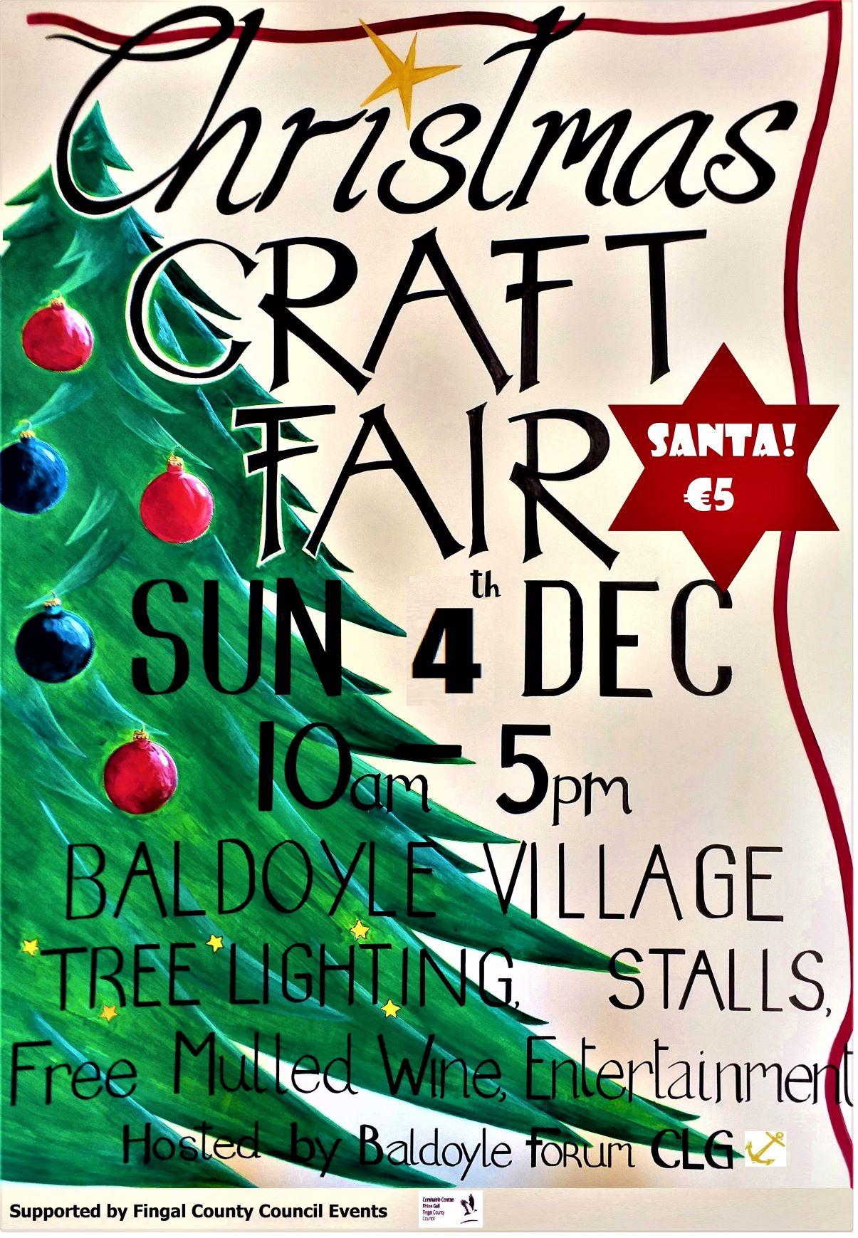 Baldoyle Christmas Craft Fair 2022