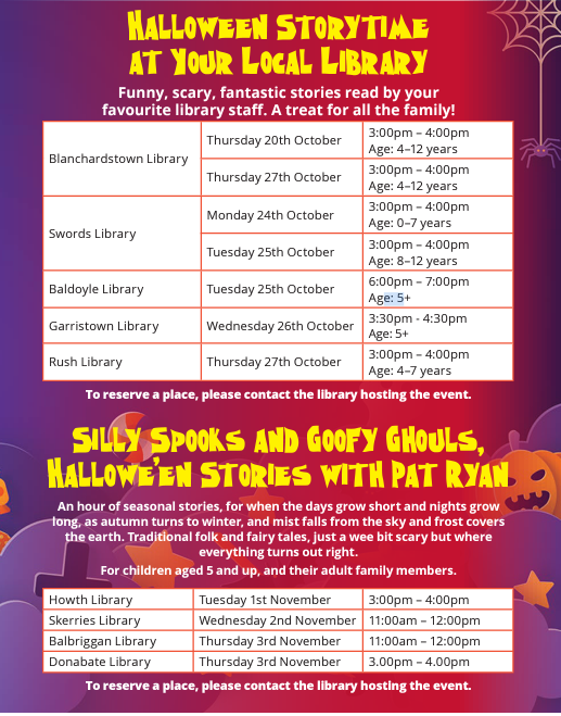 Halloween Libraries