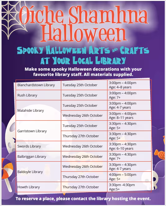 Halloween Libraries