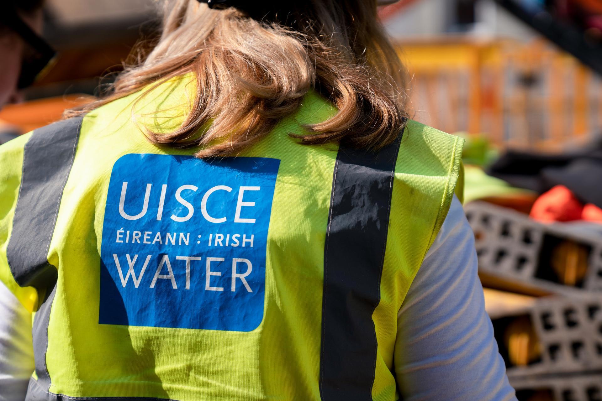 Works are ongoing to fix a burst water main