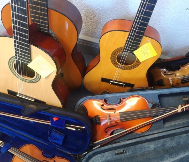 Instruments delivered to St. Margarets National School, Autumn 2022