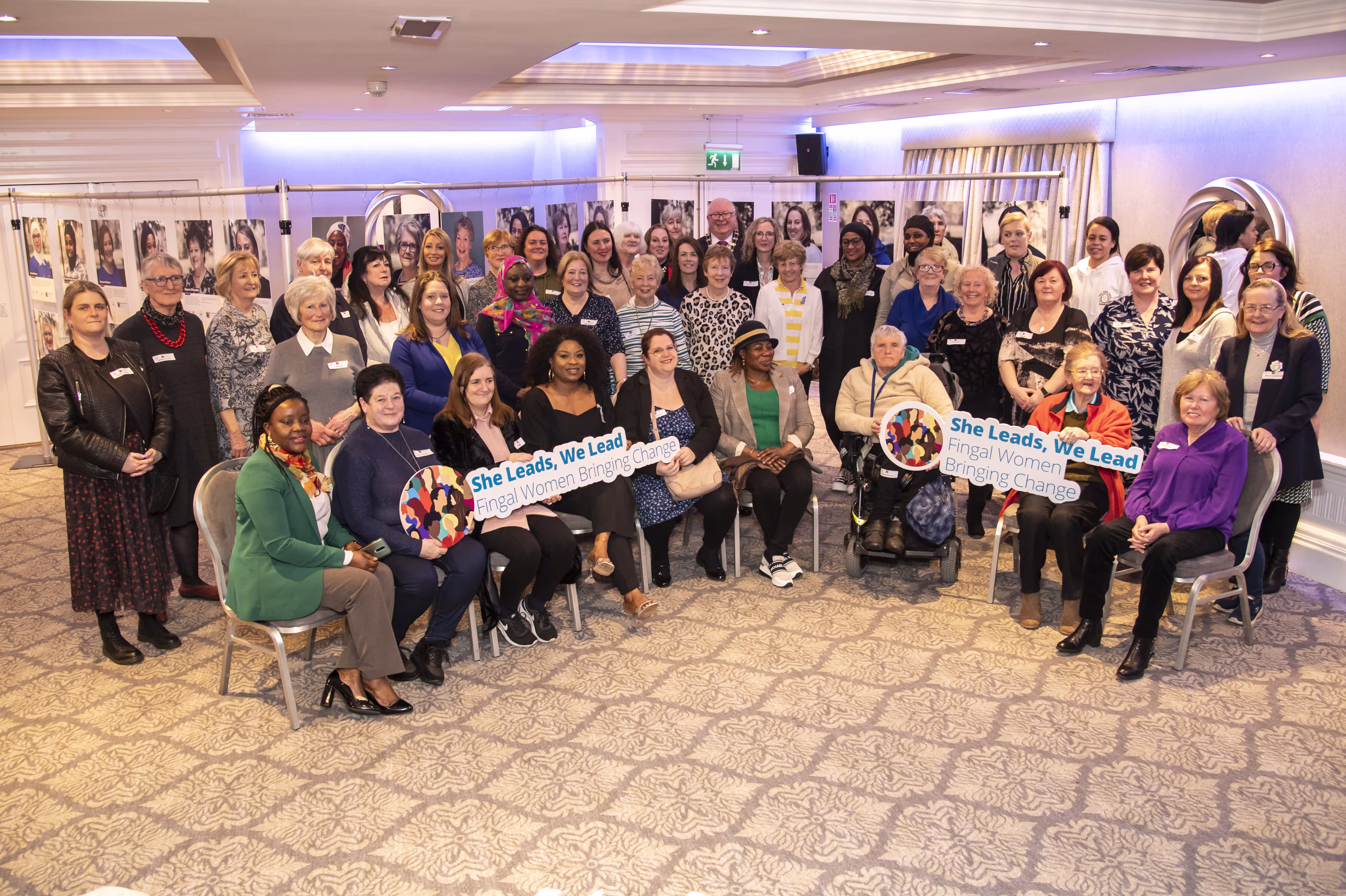 She Leads Photographic Exhibition group